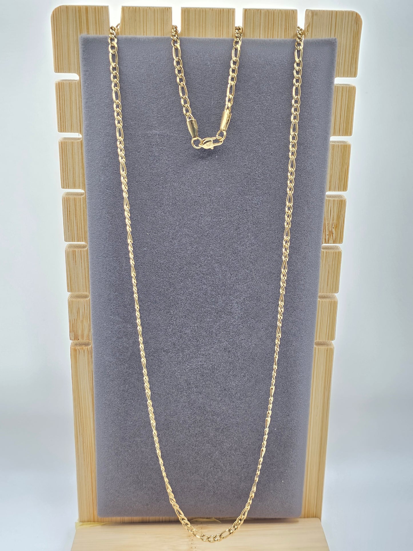 Cadena Cartier 3mm | 60 cm | Oro Laminado 18K