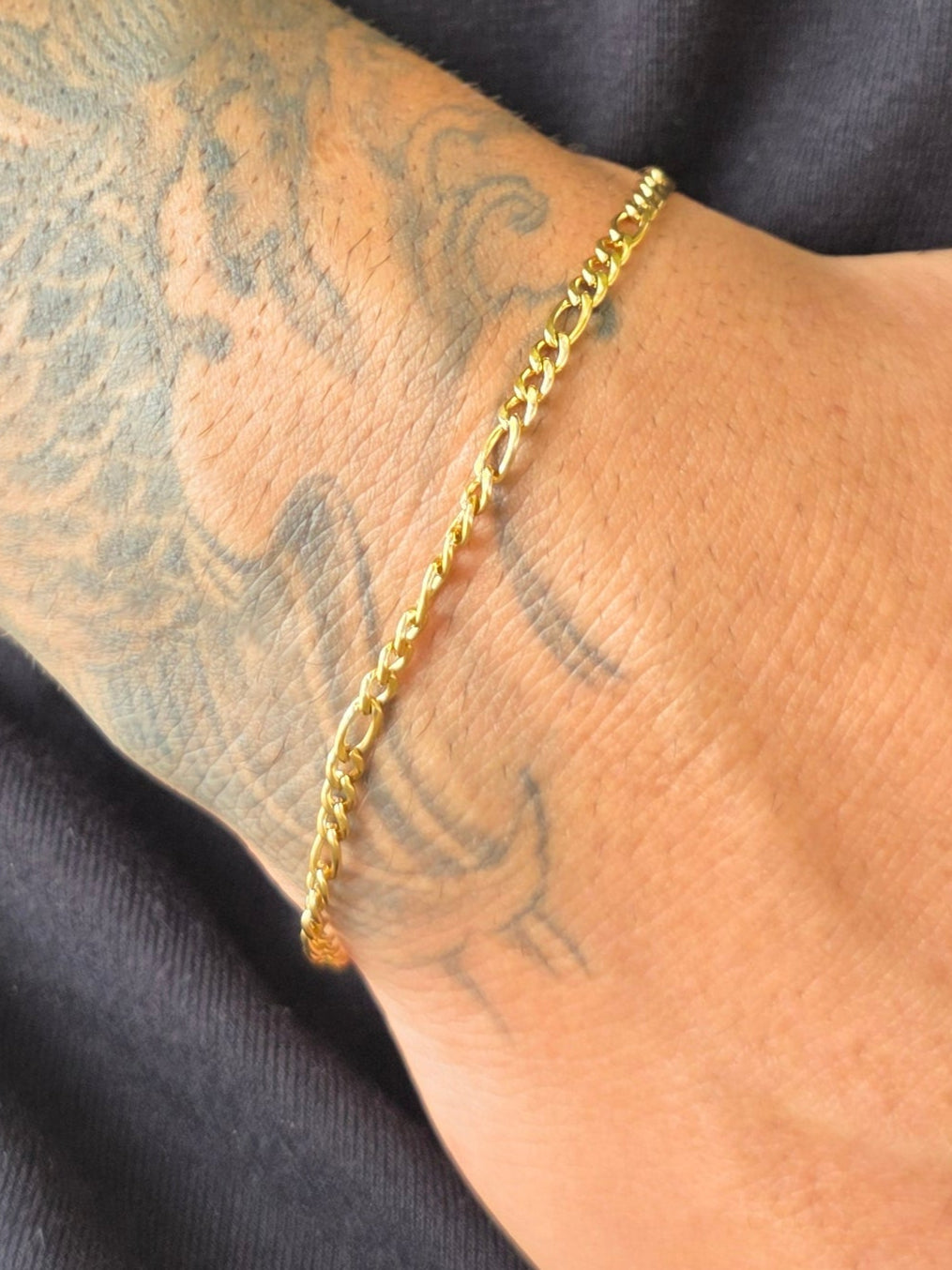 Pulsera Cartier 3mm | 20 cm | Oro Laminado 18K