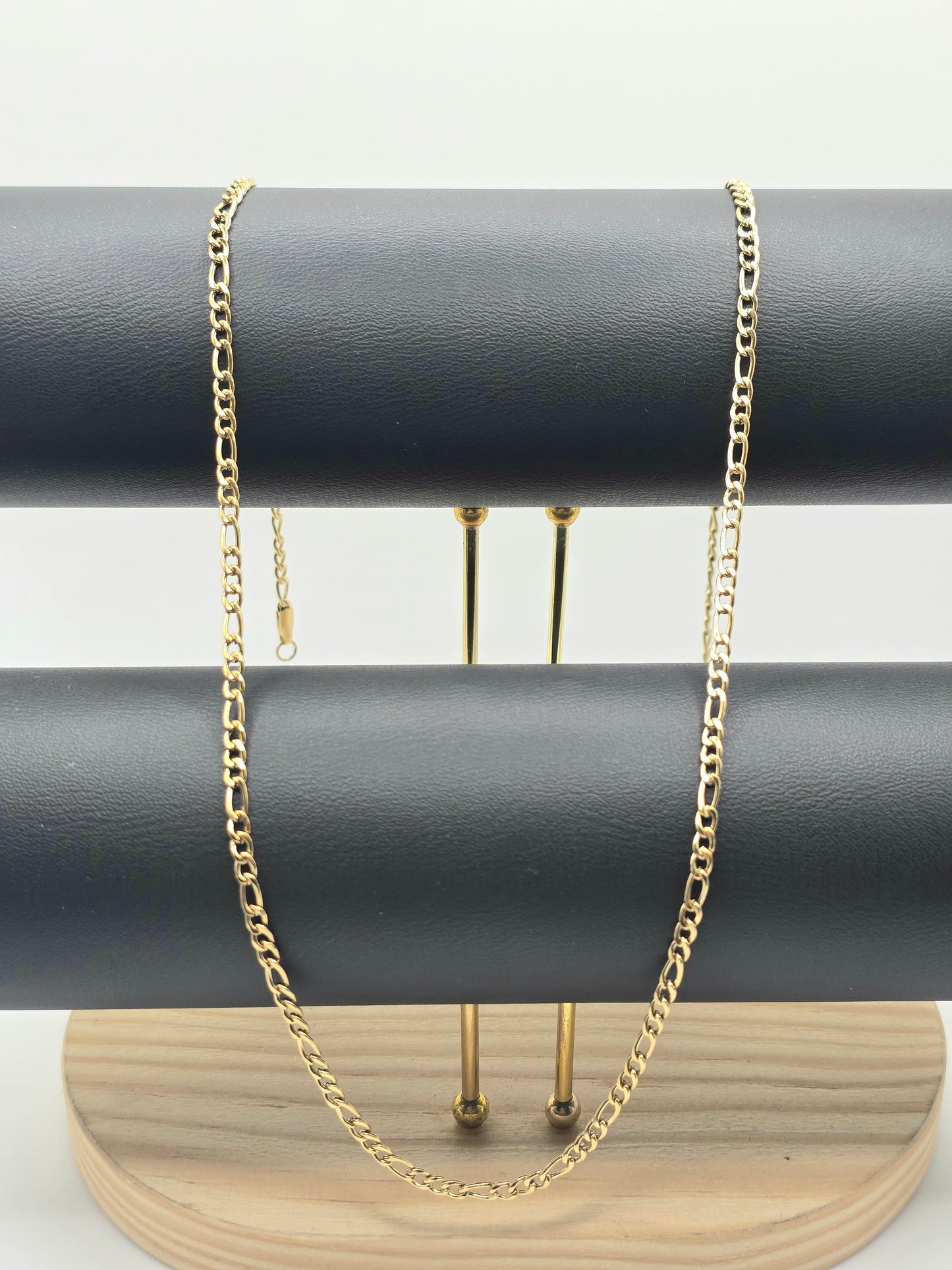 Cadena Cartier 3mm | 60 cm | Oro Laminado 18K
