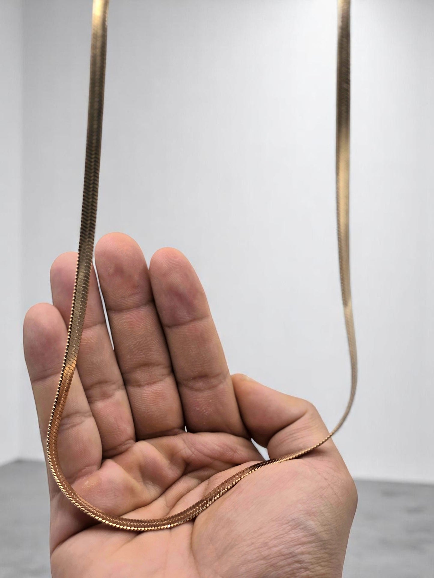 Cadena Egipcia 6mm | 65 cm | Oro Laminado 18K