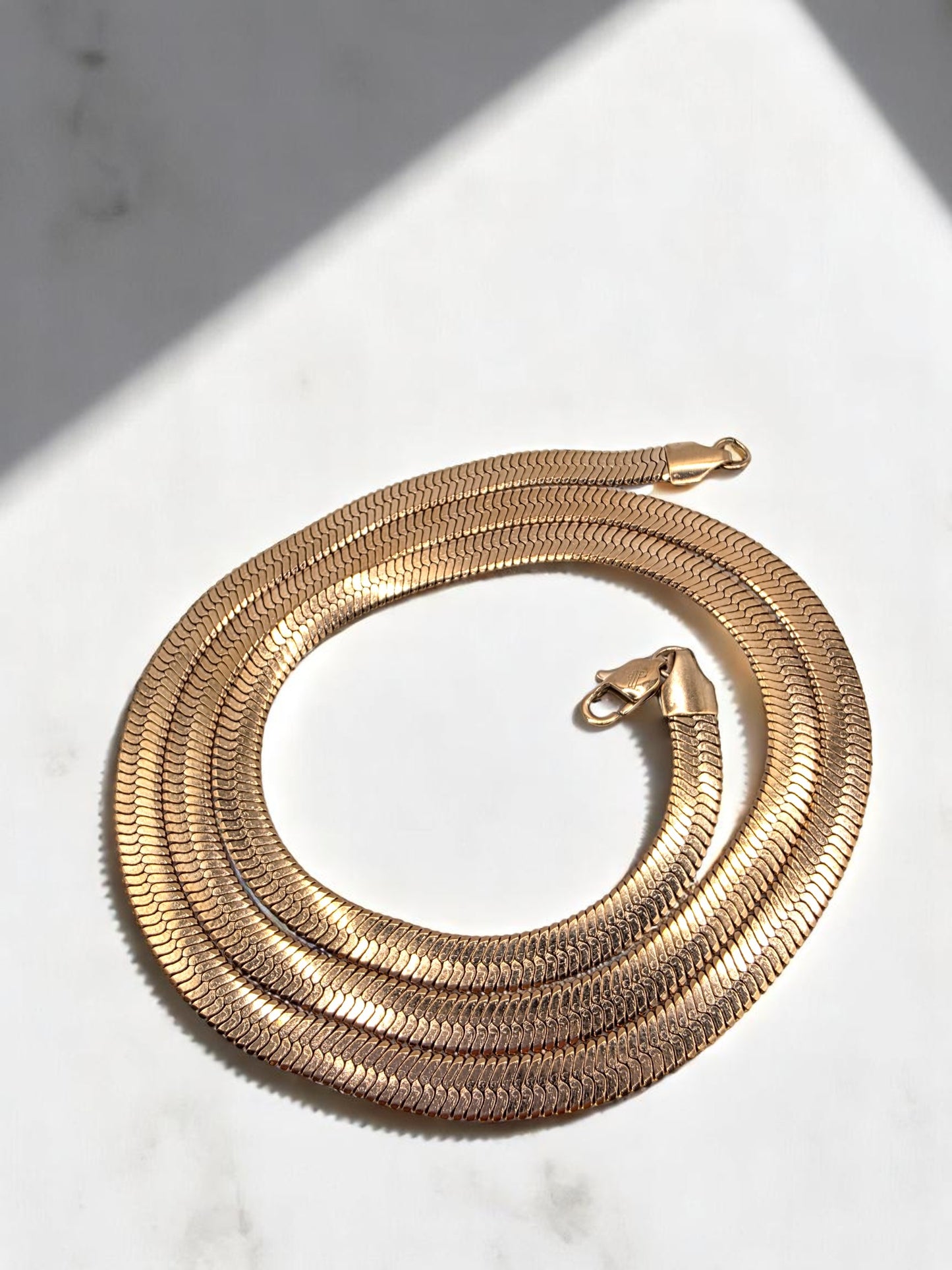 Cadena Egipcia 6mm | 65 cm | Oro Laminado 18K